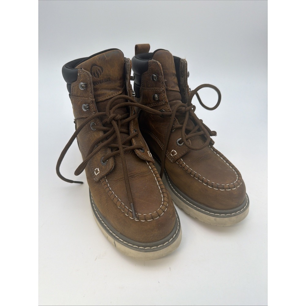 Wolverine Trade Wedge Moc-Toe Waterproof work Boots Lightweight Breathable 8EW